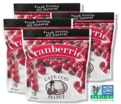 4 Pack (12lbs.) Whole Frozen Cranberries