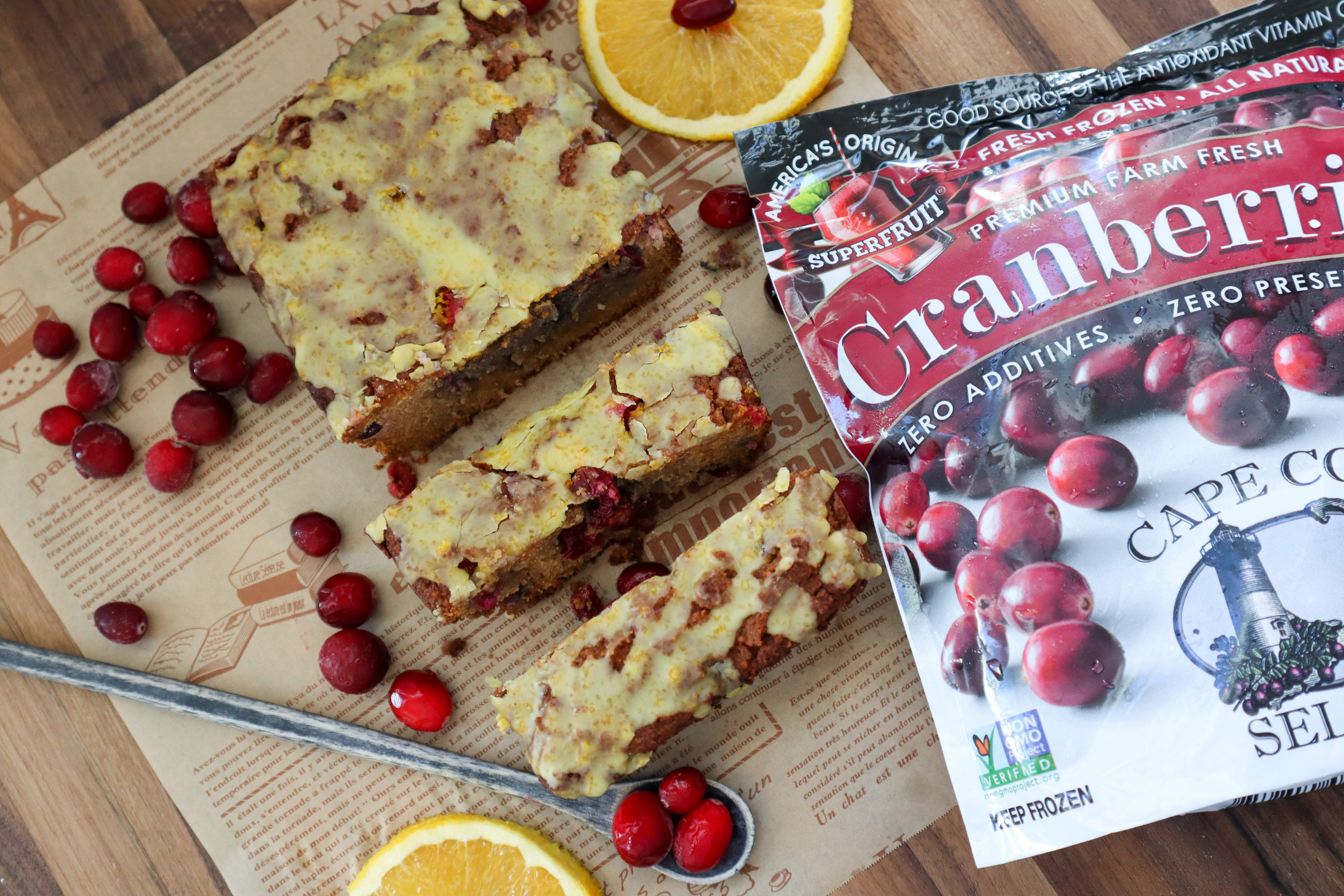 Grain-Free Cranberry Loaf