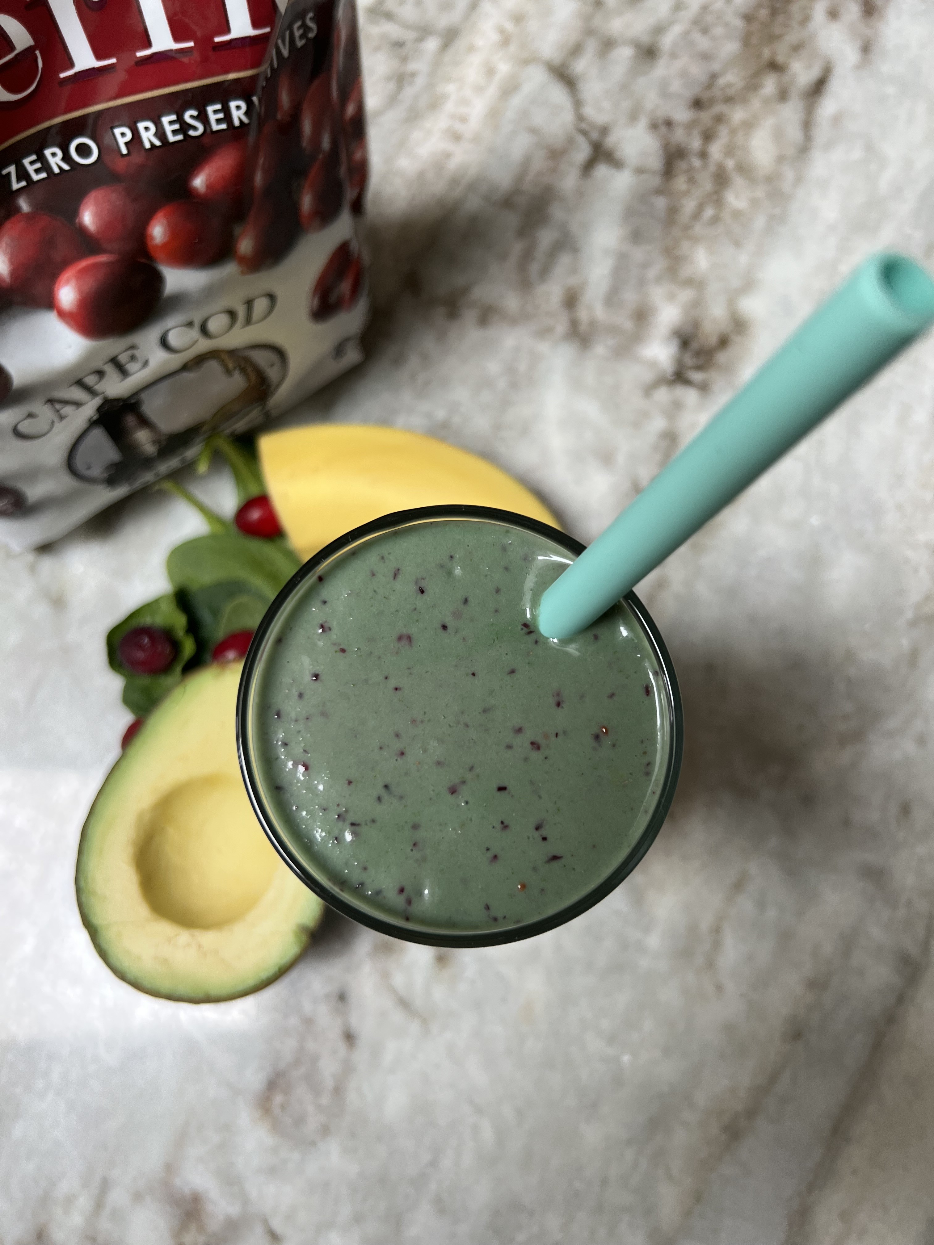 Green Cranberry Smoothie