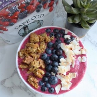 Almond Power Berry Bowl