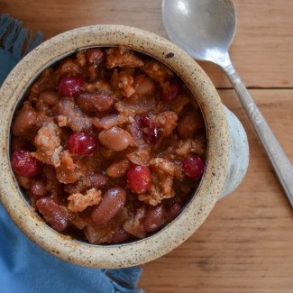 Cranberry Turkey Chili