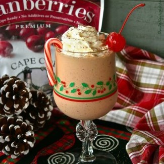 Frosty Chocolate Cranberry Frappe