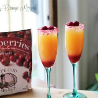 Cranberry Orange Mimosa