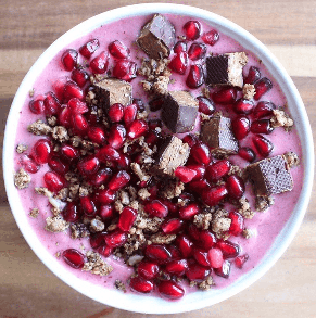 Cranberry Smoothie Bowl