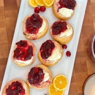 Easy Cranberry Danish