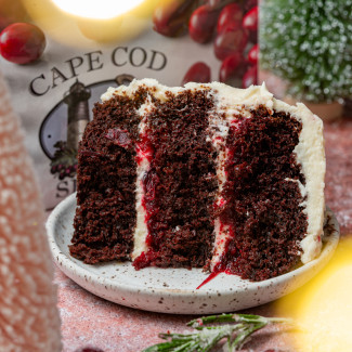 Chocolate and Cranberry Cake