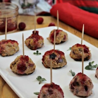 Turkey Cranberry Meatballs