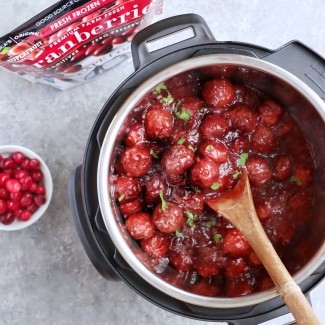 Cranberry BBQ Meatballs